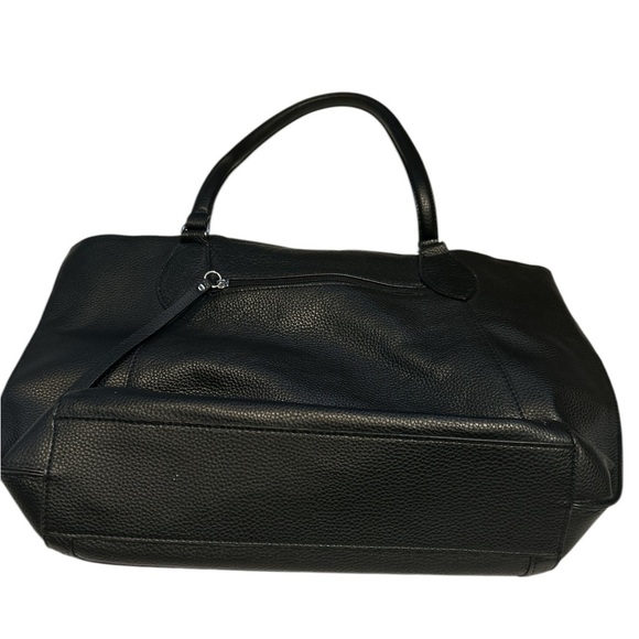 Perlina Black Leather Tote in like new condition. - Picture 5 of 6